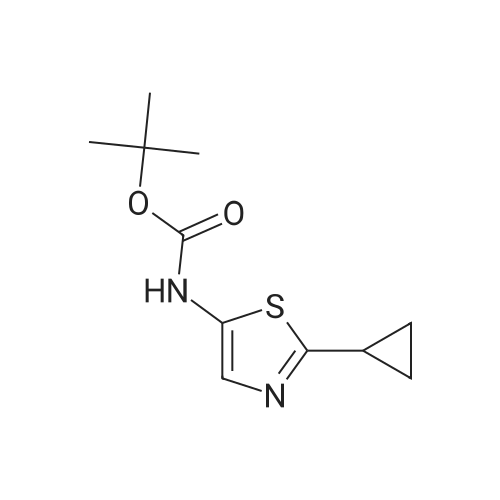 tert-Butyl (2-cyclopropylthiazol-5-yl)carbamate