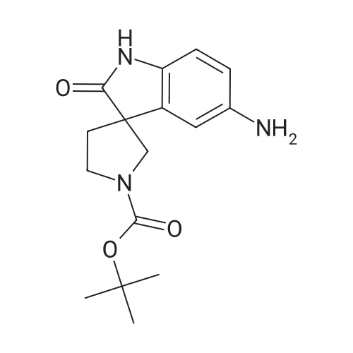 tert-Butyl 5-amino-2-oxospiro[indoline-3,3'-pyrrolidine]-1'-carboxylate