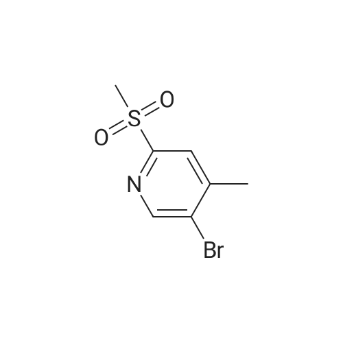 5-Bromo-4-methyl-2-(methylsulfonyl)pyridine