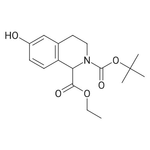 2-tert-Butyl 1-ethyl 6-hydroxy-3,4-dihydroisoquinoline-1,2(1H)-dicarboxylate