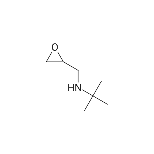 2-Methyl-N-(oxiran-2-ylmethyl)propan-2-amine