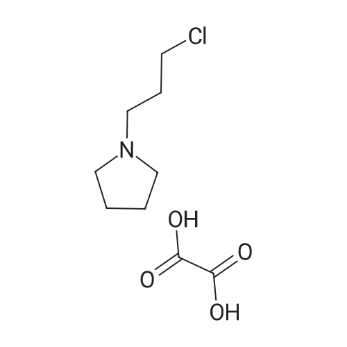 1-(3-chloropropyl)pyrrolidine; oxalic acid