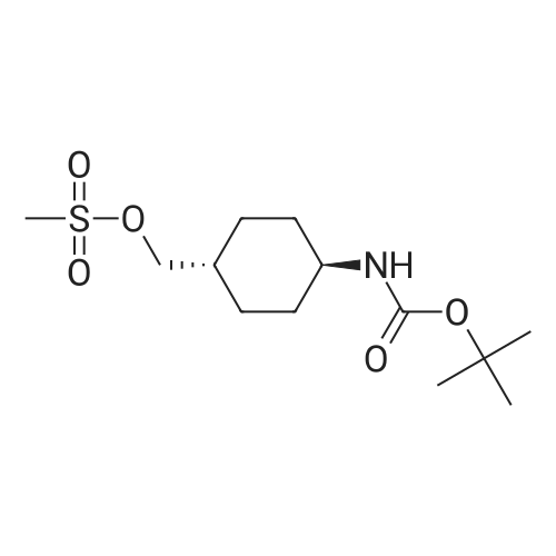 tert-butyl N-[trans-4-[(methanesulfonyloxy)methyl]cyclohexyl]carbamate