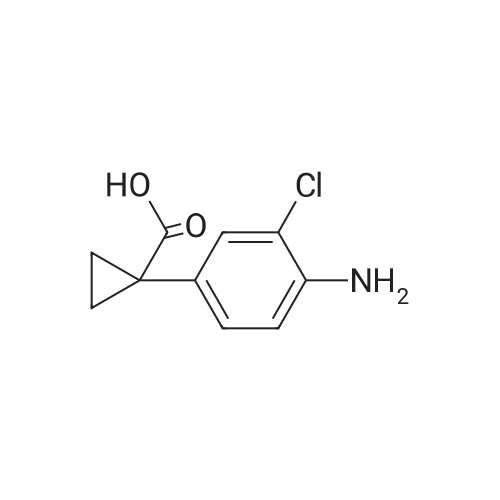 1-(4-Amino-3-chlorophenyl)cyclopropanecarboxylic acid