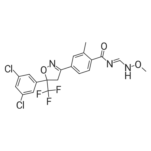 4-(5-(3,5-Dichlorophenyl)-5-(trifluoromethyl)-4,5-dihydroisoxazol-3-yl)-N-((methoxyamino)methylene)-2-methylbenzamide