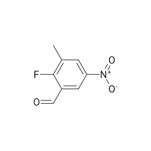 2-fluoro-3-methyl-5-nitrobenzaldehyde