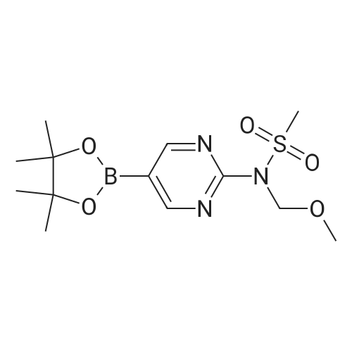 N-(Methoxymethyl)-N-(5-(4,4,5,5-tetramethyl-1,3,2-dioxaborolan-2-yl)pyrimidin-2-yl)methanesulfonamide