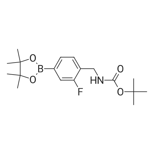 4-(N-Boc-aminomethyl)-3-fluorobenzeneboronic acid pinacol ester
