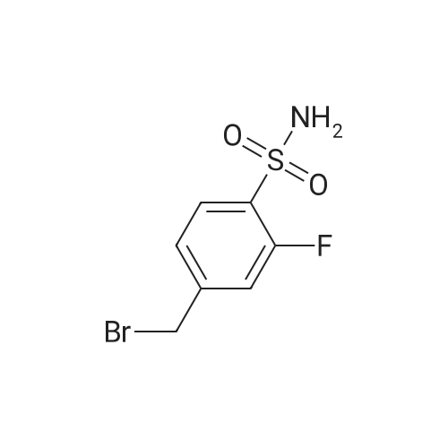 4-(Bromomethyl)-2-fluorobenzenesulphonamide
