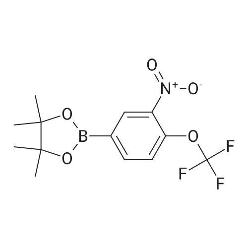 4,4,5,5-Tetramethyl-2-(3-nitro-4-(trifluoromethoxy)phenyl)-1,3,2-dioxaborolane