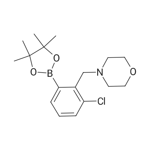 4-(2-Chloro-6-(4,4,5,5-tetramethyl-1,3,2-dioxaborolan-2-yl)benzyl)morpholine