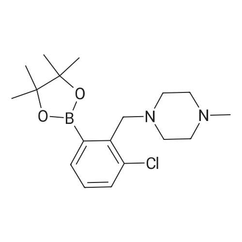 1-(2-Chloro-6-(4,4,5,5-tetramethyl-1,3,2-dioxaborolan-2-yl)benzyl)-4-methylpiperazine