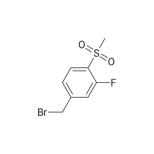 3-Fluoro-4-(methylsulphonyl)benzyl bromide