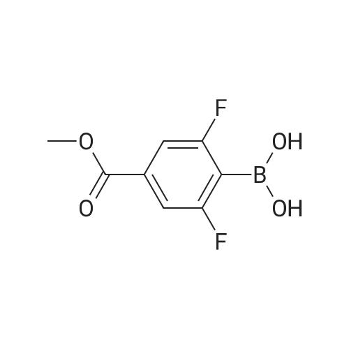 4-Methoxycarbonyl-2,6-difluorophenylboronic acid