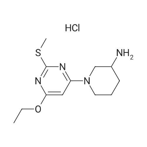 1-(6-Ethoxy-2-(methylthio)pyrimidin-4-yl)piperidin-3-amine hydrochloride