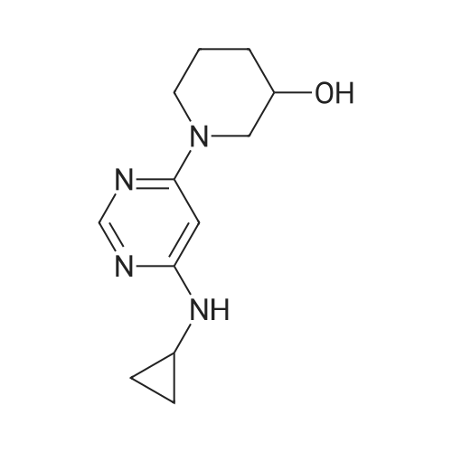 1-(6-(Cyclopropylamino)pyrimidin-4-yl)piperidin-3-ol