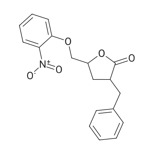 3-Benzyl-5-((2-nitrophenoxy)methyl)dihydrofuran-2(3H)-one