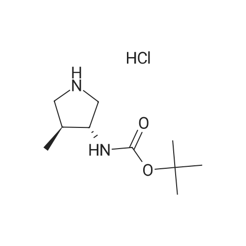 tert-Butyl (3R,4S)-4-methylpyrrolidin-3-ylcarbamate hydrochloride