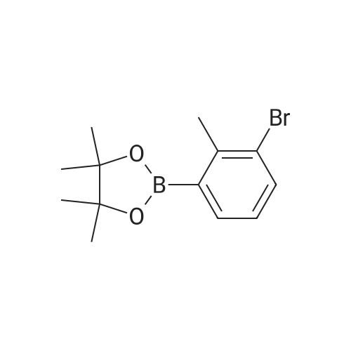 2-(3-Bromo-2-methylphenyl)-4,4,5,5-tetramethyl-1,3,2-dioxaborolane