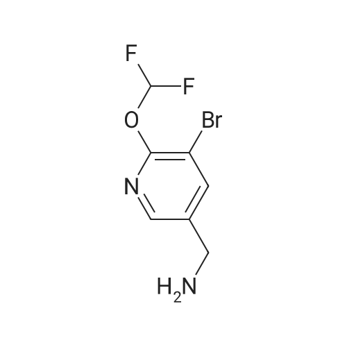(5-Bromo-6-(difluoromethoxy)pyridin-3-yl)methanamine