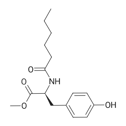 (S)-Methyl 2-hexanamido-3-(4-hydroxyphenyl)propanoate