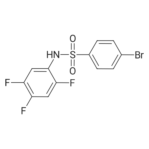 4-Bromo-N-(2,4,5-trifluorophenyl)benzenesulfonamide
