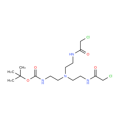 336817-27-7| 2N-BOc-2',2''-triaminotriethylamine-bis(chloroacetamide ...