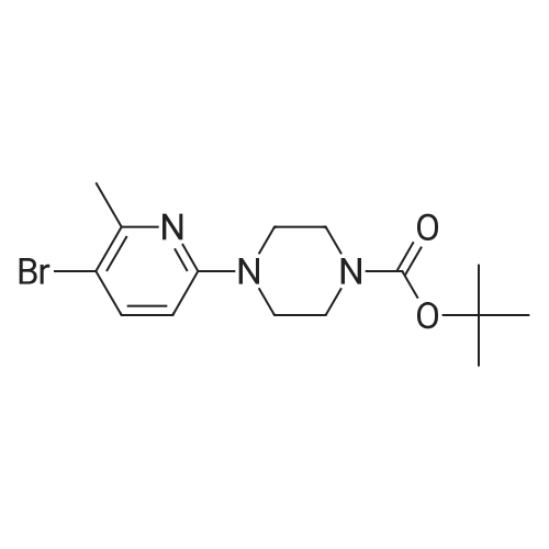 tert-Butyl 4-(5-bromo-6-methylpyridin-2-yl)piperazine-1-carboxylate