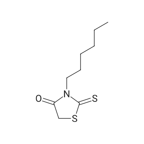 3-Hexyl-2-thioxothiazolidin-4-one