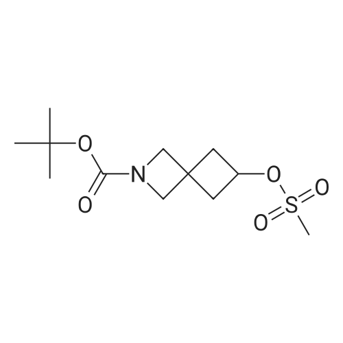 tert-Butyl 6-((methylsulfonyl)oxy)-2-azaspiro[3.3]heptane-2-carboxylate