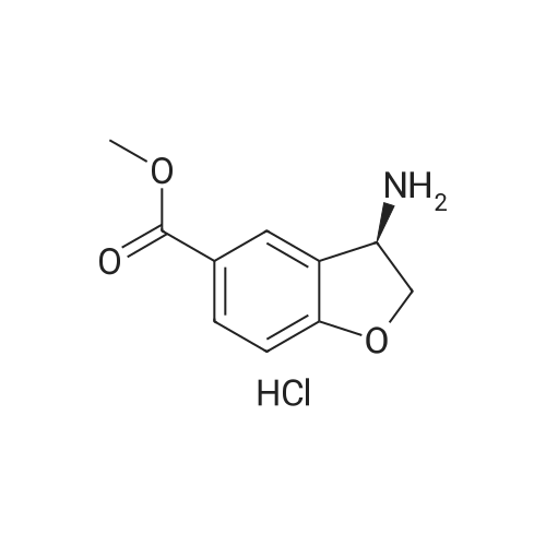 (R)-Methyl 3-amino-2,3-dihydrobenzofuran-5-carboxylate hydrochloride