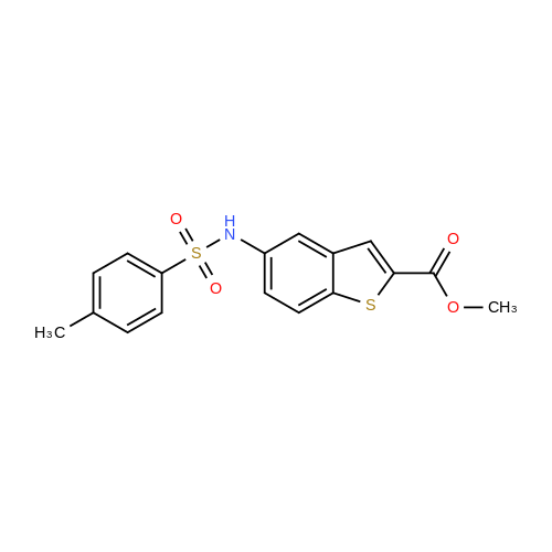 477847-45-3| Methyl 5-(4-methylbenzenesulfonamido)-1-benzothiophene-2 ...