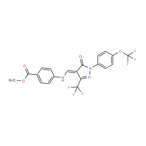 338403-26-2| Methyl 4-({[(4E)-5-oxo-1-[4-(trifluoromethoxy)phenyl]-3 ...