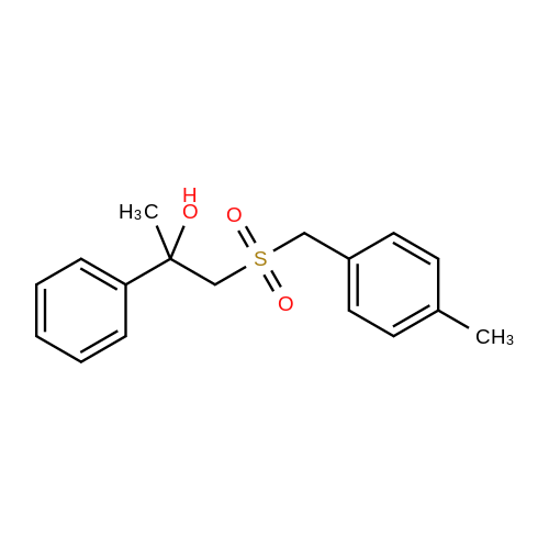 338412-40-1| 1-[(4-Methylphenyl)methanesulfonyl]-2-phenylpropan-2-ol ...