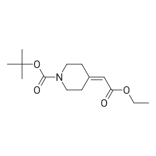 tert-Butyl 4-(2-ethoxy-2-oxoethylidene)piperidine-1-carboxylate