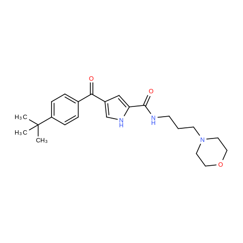 439111-50-9| 4-(4-tert-Butylbenzoyl)-N-[3-(morpholin-4-yl)propyl]-1H ...