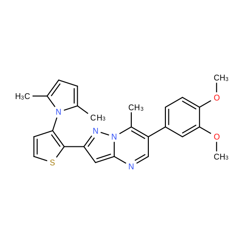 439111-91-8| 1-{2-[6-(3,4-dimethoxyphenyl)-7-methylpyrazolo[1,5-a ...