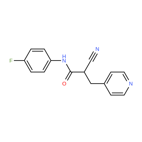 483359 45 1 2 Cyano N 4 Fluorophenyl 3 Pyridin 4 Ylpropanamide Ambeed