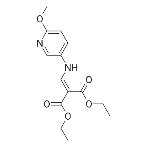 DIethyl 2-{[(6-methoxypyridin-3-yl)amino]methylene}malonate