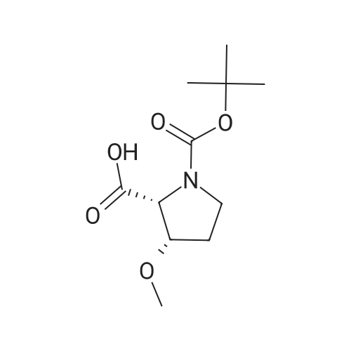 (2R,3S)-1-[(tert-Butoxy)carbonyl]-3-methoxypyrrolidine-2-carboxylic acid