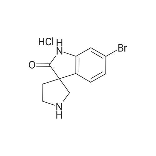6-Bromospiro[indoline-3,3'-pyrrolidin]-2-one hydrochloride