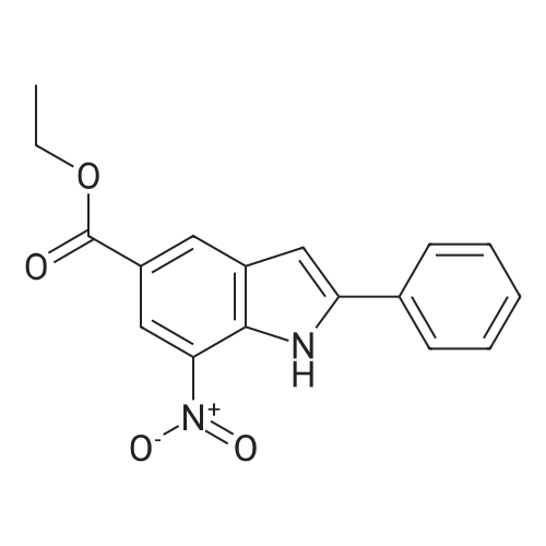 Ethyl 7-nitro-2-phenyl-1H-indole-5-carboxylate