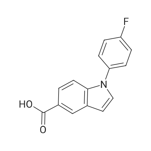 1-(4-Fluorophenyl)-1H-indole-5-carboxylic acid