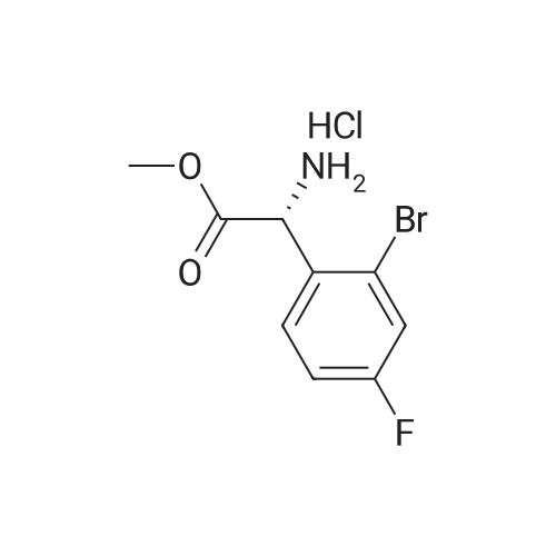 Methyl (R)-2-amino-2-(2-bromo-4-fluorophenyl)acetate hydrochloride