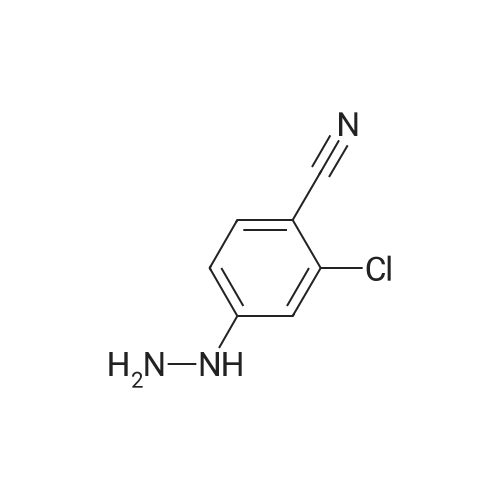 2-Chloro-4-hydrazinylbenzonitrile