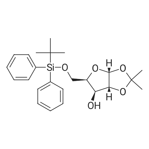 (3aR,5R,6S,6aR)-5-(((tert-Butyldiphenylsilyl)oxy)methyl)-2,2-dimethyltetrahydrofuro[2,3-d][1,3]dioxol-6-ol