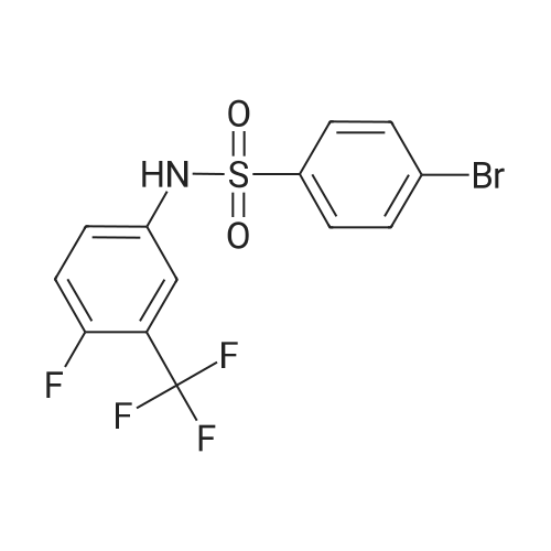 4-Bromo-N-(4-fluoro-3-(trifluoromethyl)phenyl)benzenesulfonamide