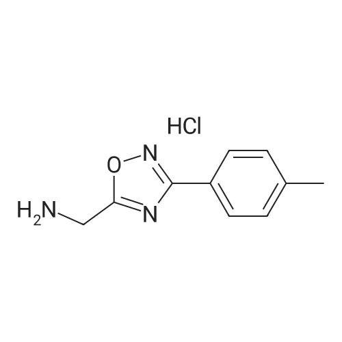 (3-(p-Tolyl)-1,2,4-oxadiazol-5-yl)methanamine hydrochloride