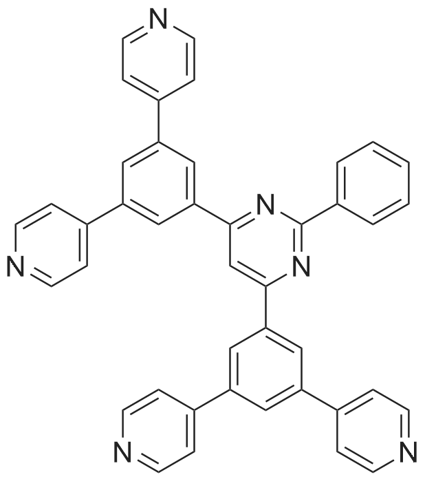 4,6-Bis(3,5-di(pyridin-4-yl)phenyl)-2-phenylpyrimidine