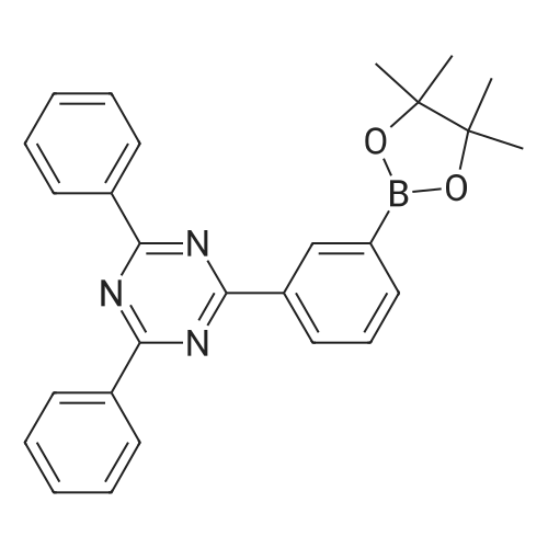 2,4-Diphenyl-6-(3-(4,4,5,5-tetramethyl-1,3,2-dioxaborolan-2-yl)phenyl)-1,3,5-triazine